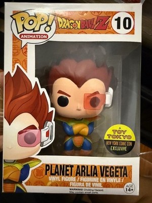 Funko Pop 10 Planet Arlia Vegeta Dragon Ball Z Toy Tokyo Exclusive
