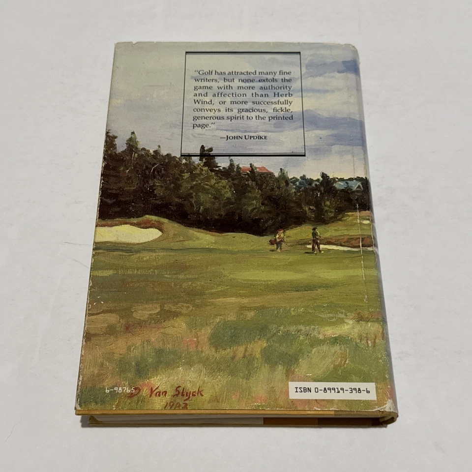 Herbert Warren Wind: Following Through, Golf Essays 1985 First Print 1st HC BOOK - Image 3 of 4