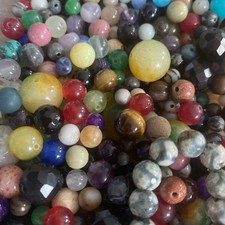 Job Lot Gemstone Beads 10 mm, Jewellery Making Craft Healing 100 Pcs Total