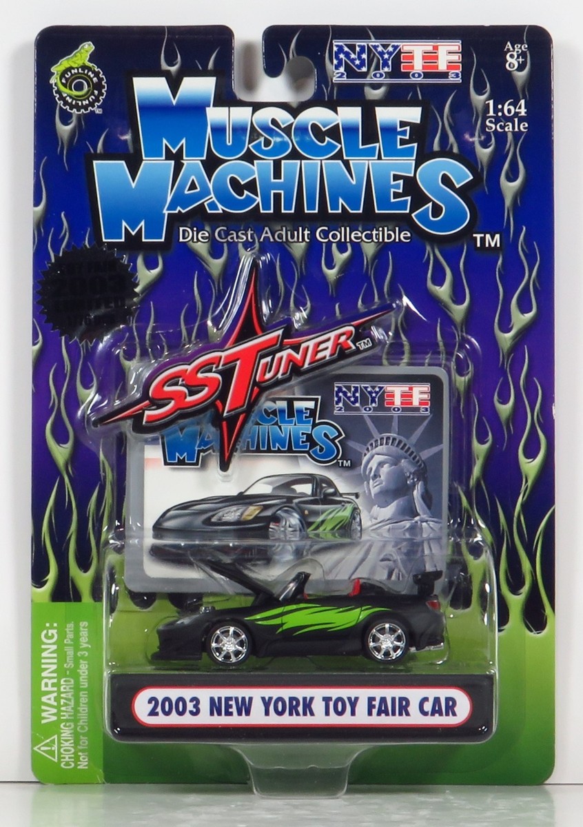 Muscle Machines NYTF 2003 New York Toy Fair Honda S2000 Black
