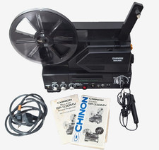 Chinon Sound SP-330MV Magnetic 8MM Motion Picture Projector W/Mic  Manual READ