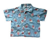 Bobo Choses - Morning Egg Light Denim Shirt 2-3
