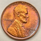 1940-D  Uncirculated - Toned? Altered Color? - Lincoln Wheat Cent  ~ B761