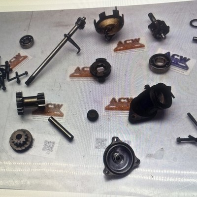 DC4 Mis Engine Motor Part Covers Gears Lot 99 Suzuki Quad Runner Lt 250 2x4 Atv