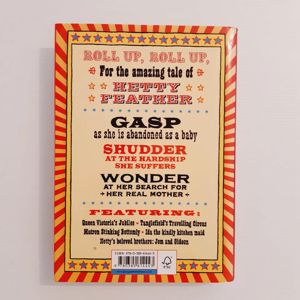 Hetty Feather by Jacqueline Wilson Hardcover - image 2 of 4