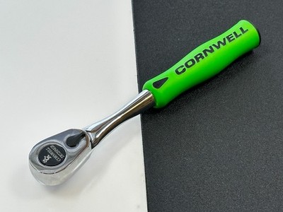 Cornwell Tools USA TR72HNGB 1/4” Drive 72 Tooth GREEN Soft Grip