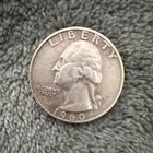 1960 Washington Quarter Silver 25C Denver Mint Circulated