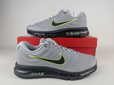 with box Nike Air Max 2017 Running Shoes Wolf Gray 849559012 Mens Size 1 G1N
