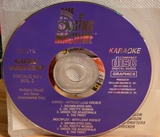 G9212 60'S SINGING MACHINE   KARAOKE CDG  LOT TENN