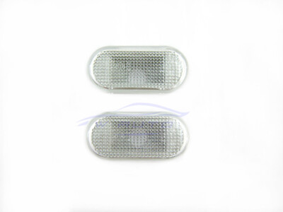 CLEAR SIDE MARKER INDICATOR LAMP LIGHTS FOR NISSAN FRONTIER D40 NAVARA 05 - 14