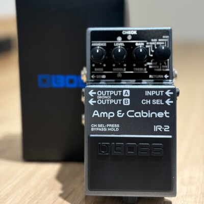 Boss IR-2 Amp & Cabinet IR Loader - Kompaktes, vielseitiges Tonpedal für Musiker