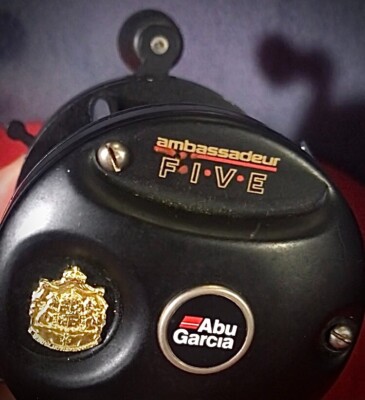 Baitcasting FISHING REEL Abu Garcia Ambassadeur Five 5 Made in