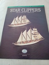Star Clipper Sail Cruises 1995 Brochure Star Flyer Star Clipper