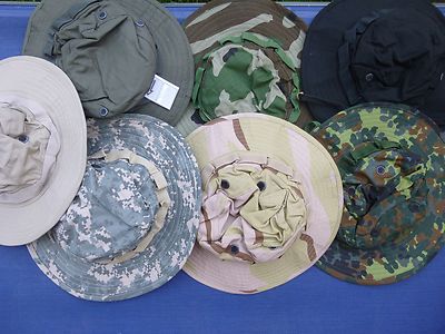 US GI Boonie Hat Hut Buschhut Sonnenhut Tropenhut versch. Farben S-XL Neu 