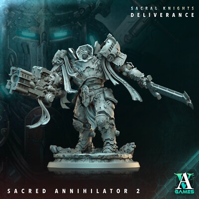 Archvillain games, Sacred annihilators, 3 miniatures