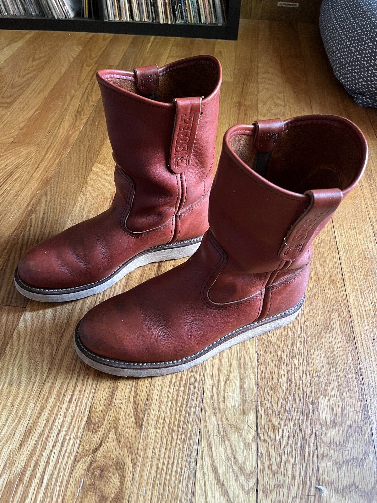 Red Wing Oro Russet Pecos Boots 8866 6D | eBay