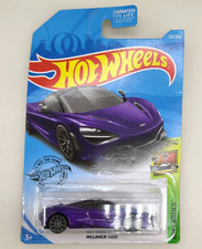 Mattel Hot Wheels HW Exotics 2/10 Mclaren 720s Purple Color