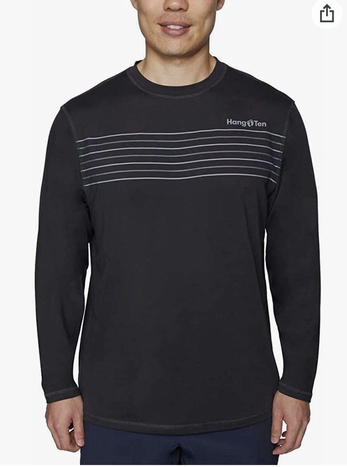 Hang Ten Men's Long sleeve Tee UPF 50