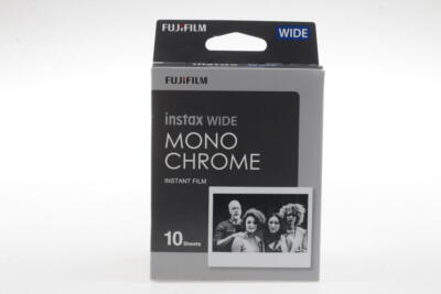 FUJIFILM FILM instax Wide Filmmaterial 10 Blatt Monochrome