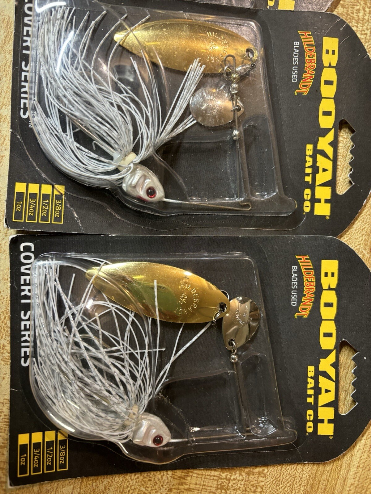4 Booyah Covert Spinnerbaits 3/8oz.Willowleaf - Image 8