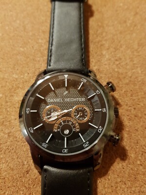 Atlas For Men Wristwatch By Daniel Hechter 2'' Dia New Battery Fitted Vgc
