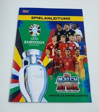 Topps UEFA EURO 2024 Match Attax Guide Magazin Heft inkl. Spielregeln