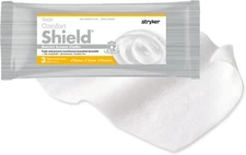 3pk-Sage Comfort Shield Barrier Cream Incontinence Wipe Cloths Lg 8.5x8.5 01/26