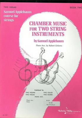 Sam Applebaum Course for 2 Strings Chamber Music Book 2