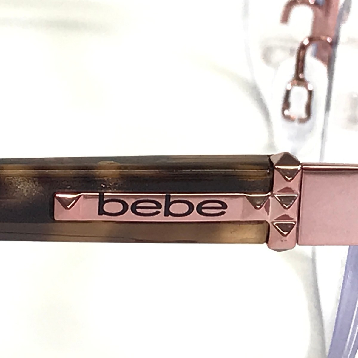 Bebe Tough Cookie Bb5127 708 Rose Gold Authentic Eyeglasses 51-17-140 Bebe Tough Cookie 5127 (708) Rose Gold 51-17-140mm  main image 3