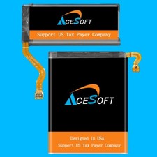 AceSoft 2730mAh Main  1170mAh Sub Battery f Samsung Galaxy Z Flip 4 F721U Phone