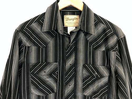 wrangler pearl snap shirts for men