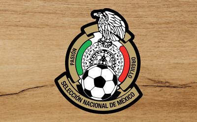 Seleccion Mexico Futbol Soccer Sticker Decal Calcomania Azteca El Tri - PREMIUM