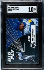 2021 Panini Mosaic BF5 Ken Griffey Jr. BIG FLY SGC 10 GEM MINT