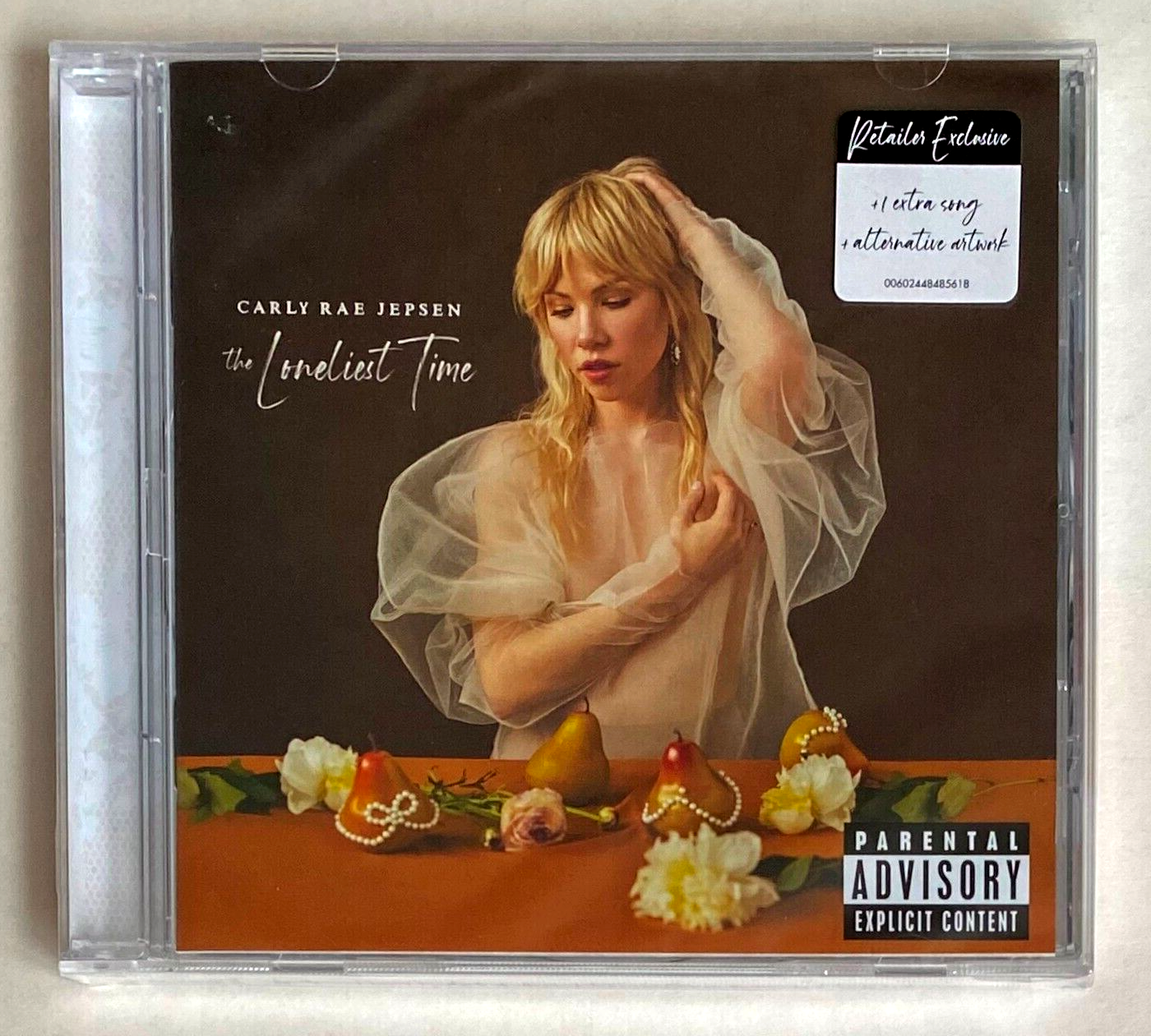 CARLY RAE JEPSEN *  THE LONELIEST TIME * HMV ALTERNATE ART + BONUS TRACK CD * BN