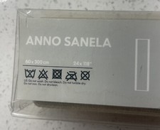 IKEA ANNO SANELA Curtains Panels 21924 24" x 118" Beige New In Box HARD TO FIND