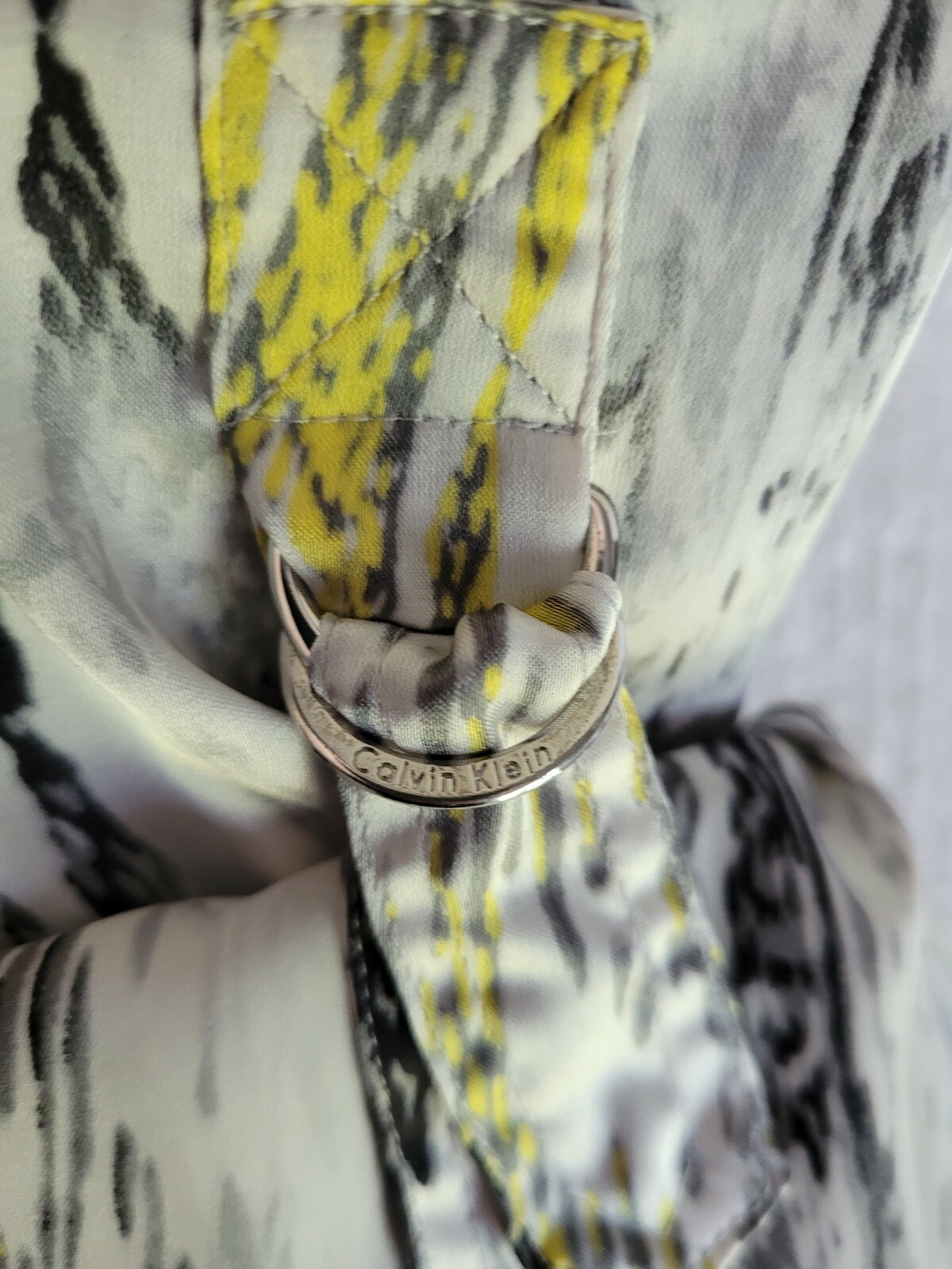 Calvin Klein Button Down Blouse, Medium - image 9
