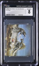 1973 vintage Amada CGC 7 GODZILLA vs MEGALON Kaiju Trading Card GIGAN Jet Jaguar