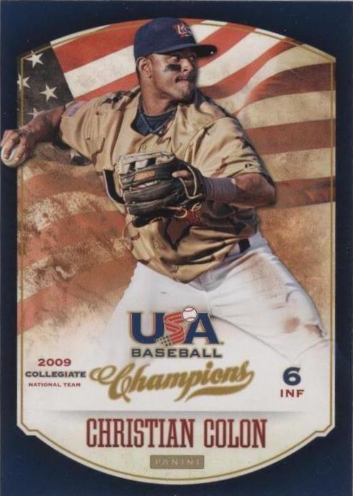 2013 Panini USA Baseball Champions - Christian Colon #75 (RC) for sale ...