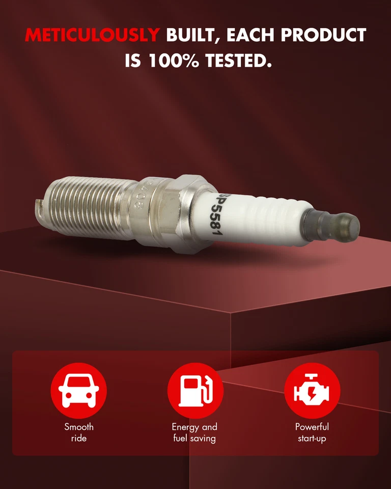 Juego de 4 bujías de iridio para Chevrolet Cavalier 2002-2005 2,2 L L4 12607280 Foto 2 de 4