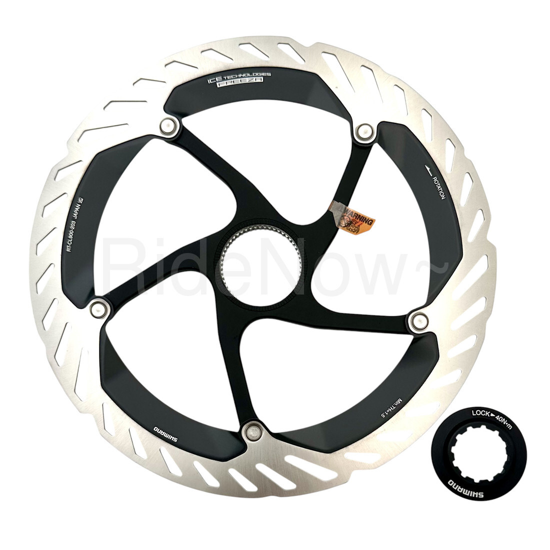 Shimano RT-CL900-L ICE-TECH 203 Center Lock Bike Disc Brake Rotor