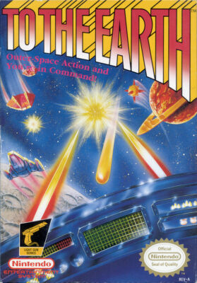 To the Earth NES Game Game Nintendo Entertainment System US Module Version