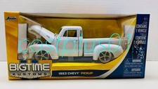 JADA BTK 1953 CHEVY PICKUP TRUCK 1:24 WHITE CHROME WHEELS