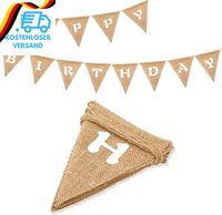 G2PLUS 13STK Geburtstag Wimpelkette,Happy Birthday Wimpelkette Geburtstag Vintag