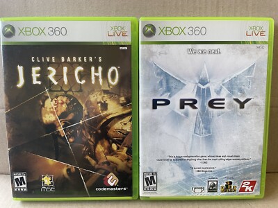 Clive Barker s Jericho & Prey (Xbox 360, 2006) Used Very Good Condition