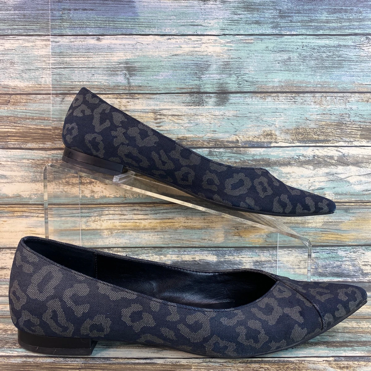 Donald J Pliner Palma Womens Size 7.5M Flats Shoe Loafer Gray