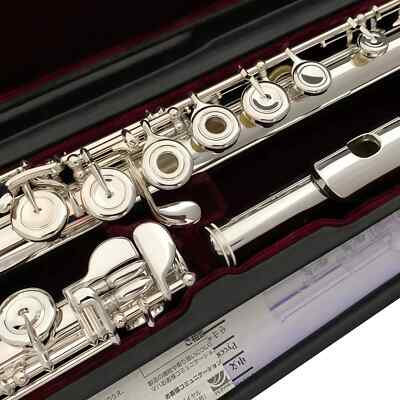 Japan YFL-577H Flute 925 silvering mouthpiece 17 open hole C Key with E Key