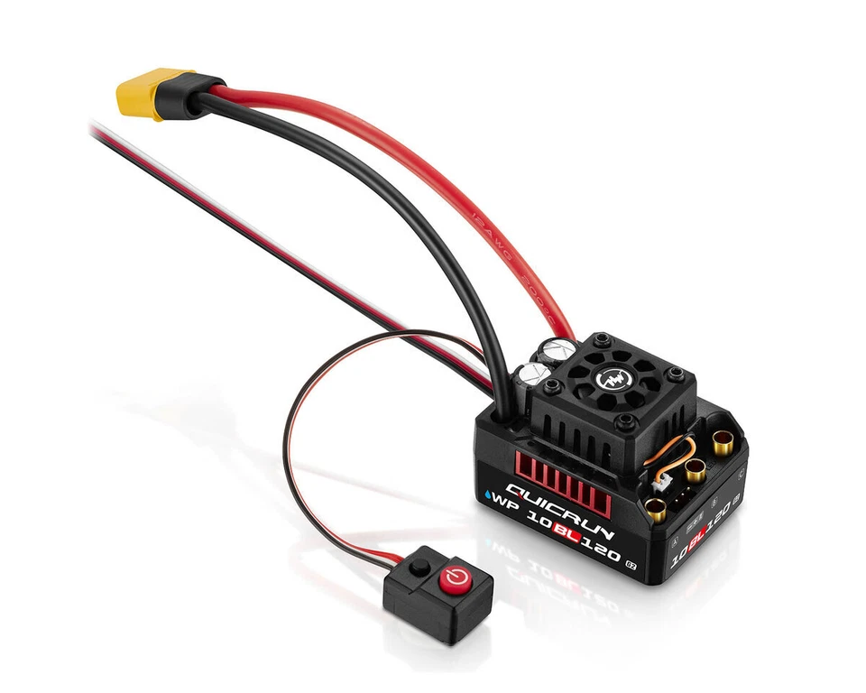 Hobbywing QuicRun WP10BL120 G2 Brushless Regler 120A 2-4s HW30107200  - Bild 2 von 4