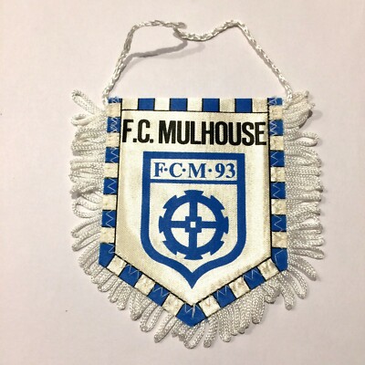 US Grigny 1970 rare fanion vintage football pennant banderin wimpel foot