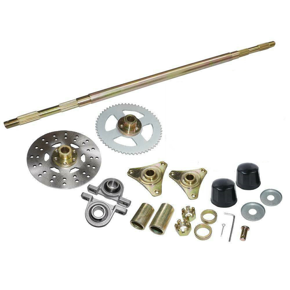 Kit Essieu Arrière Complet 29 Pouces Avec Moteur électrique 48V 1800W Pour Go Kart, VTT, Quad