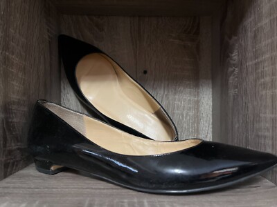 Ivanka Trump Women's Size 9M Tizzy Black Patent Leather Shoes - SLIGHTLY USED